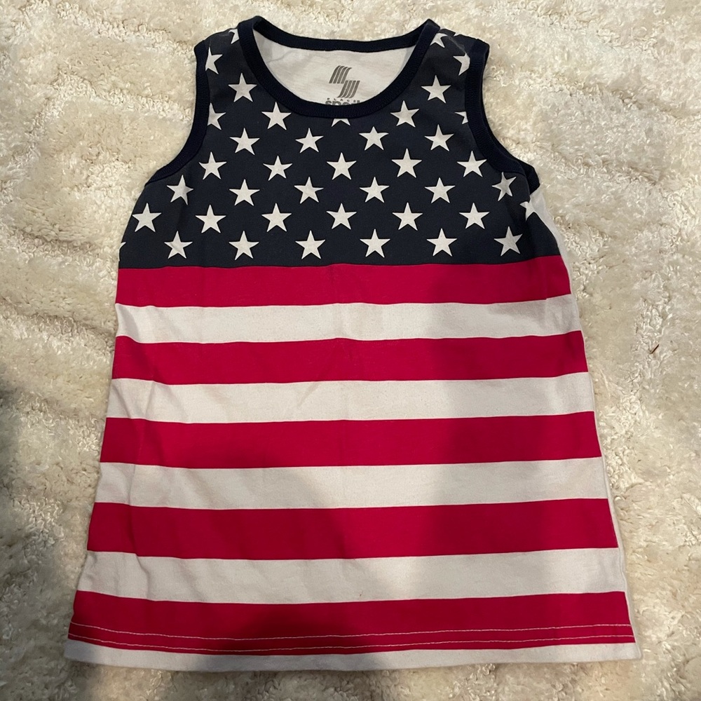 Toddler Boy Sleeveless Shirt